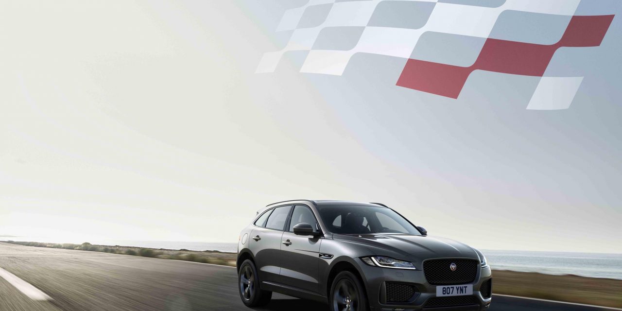 JAGUAR F-PACE: 300 SPORT AND CHEQUERED FLAG SPECIAL EDITIONS JOIN UPDATED RANGE
