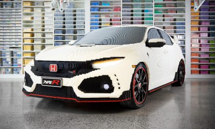 LIFE-SIZE LEGO® HONDA CIVIC TYPE R MAKES ITS DEBUT