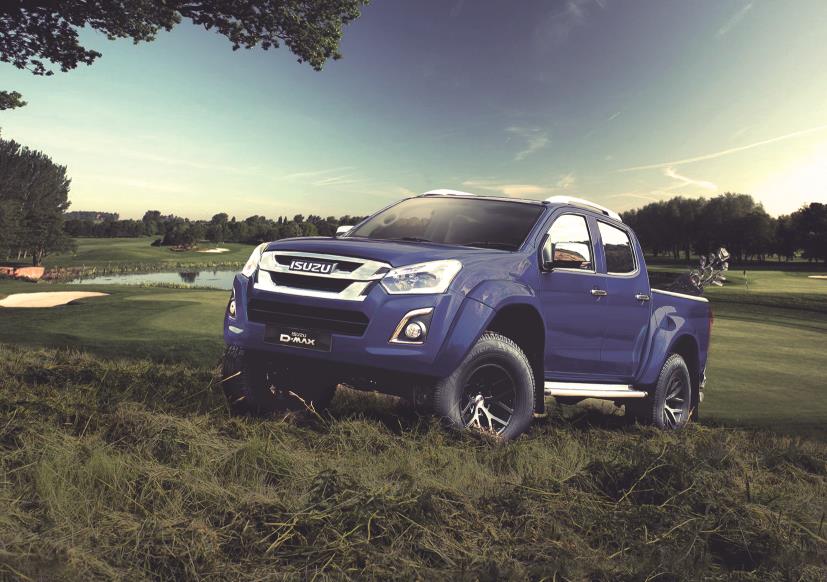 WIN WITH THE ISUZU D-MAX ARCTIC TRUCKS AT35, IT’S TOUGH IN THE ROUGH