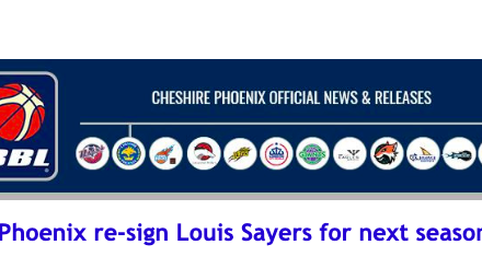 Phoenix re-sign Louis Sayers for next season