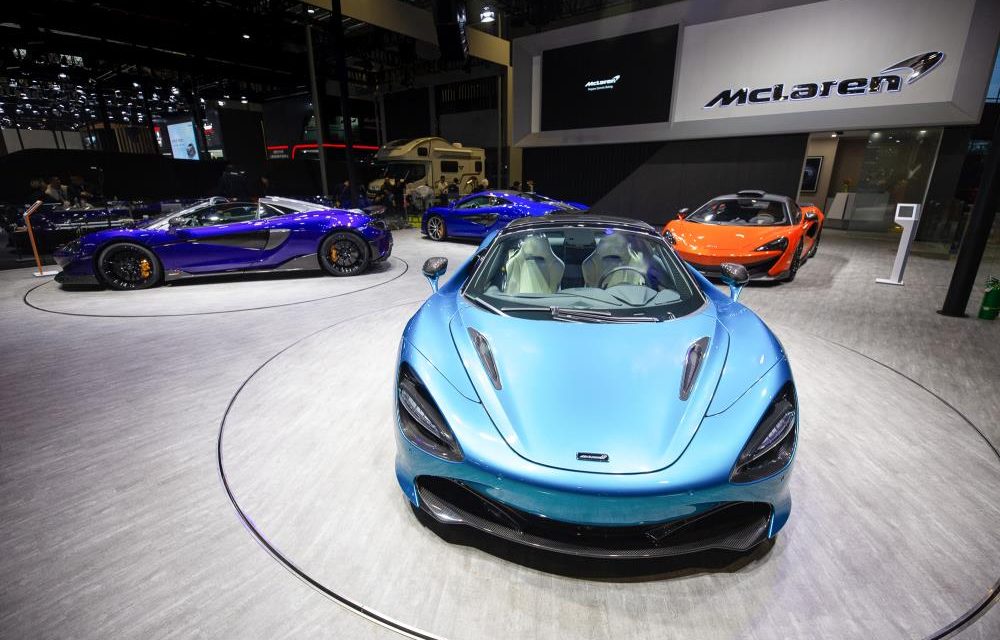McLAREN 720S SPIDER AND 600LT SPIDER PREMIERE AT SHANGHAI AUTO SHOW 2019