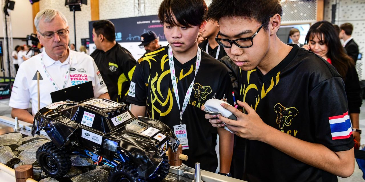 JAGUAR LAND ROVER FINDS THE TEENAGERS WRITING THE CODE FOR A SELF-DRIVING FUTURE