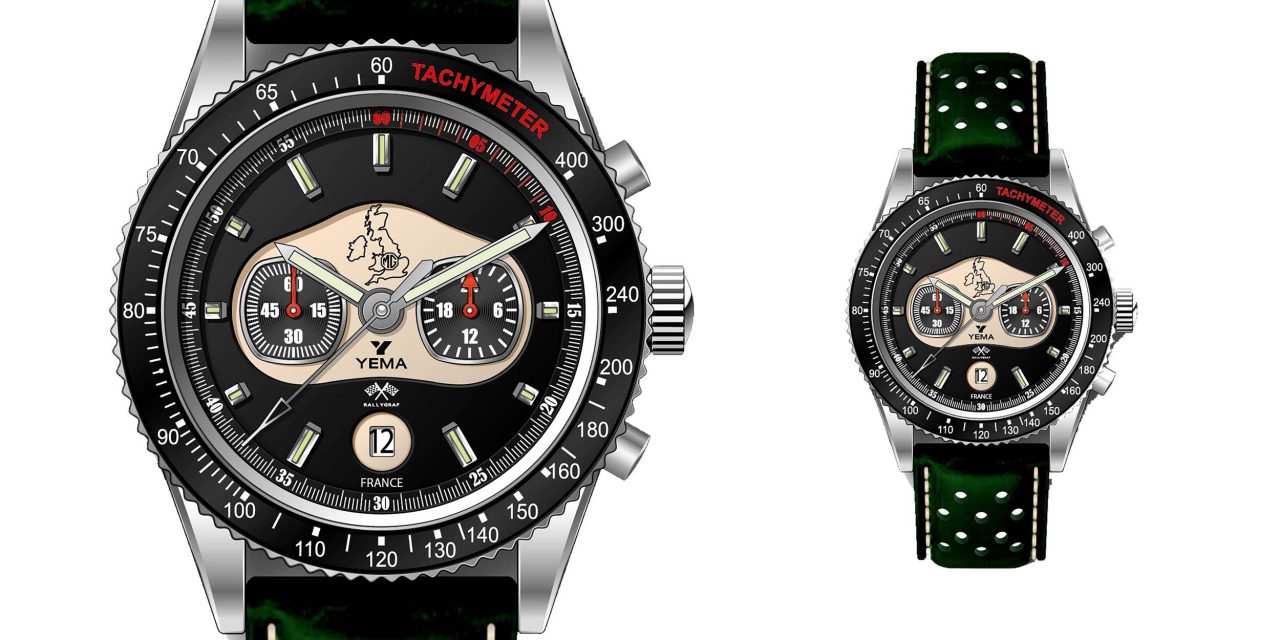 MG CAR CLUB AND YEMA WATCHES TEAM UP TO LAUNCH LIMITED EDITION TIMEPIECE