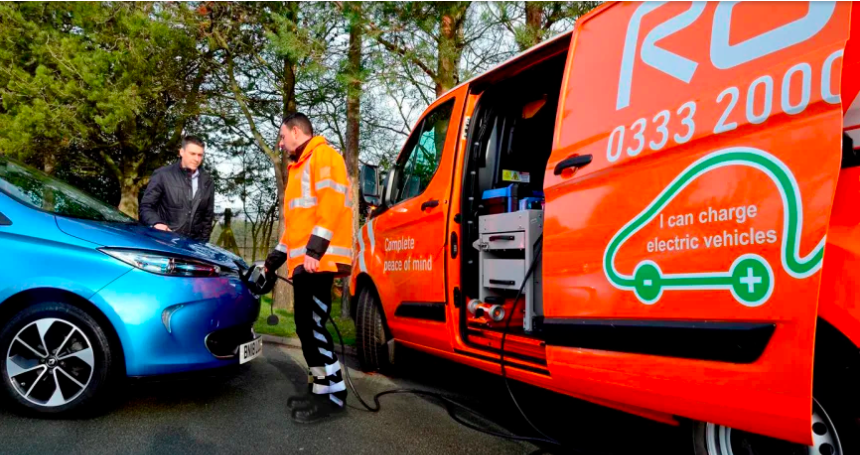 RAC develops UK’s first lightweight charger to deliver a ‘journey-saving’ boost to electric vehicles