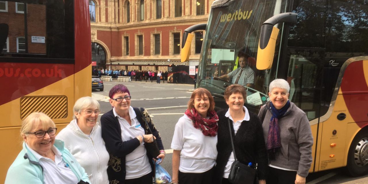 CHOIR SINGING OUT FOR NEW LEADER
