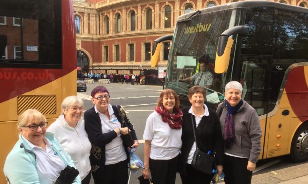 CHOIR SINGING OUT FOR NEW LEADER