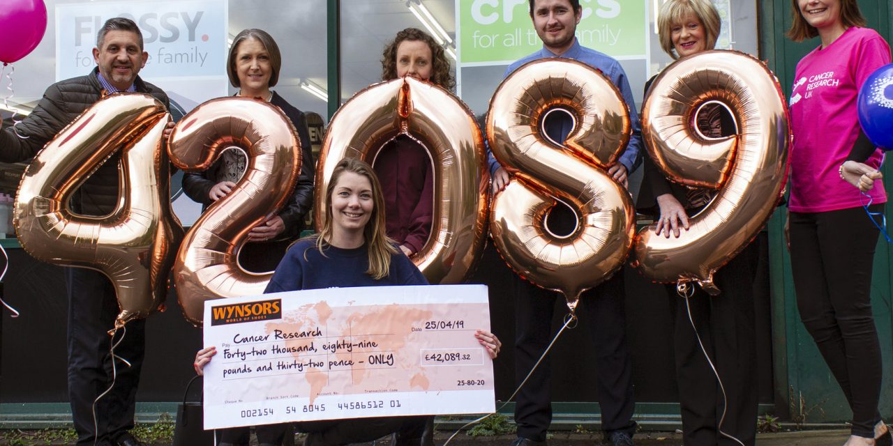WYNSORS WORLD OF SHOES IN OPENSHAW, MANCHESTER ANNOUNCES NEW LOCAL CHARITY PARTNER