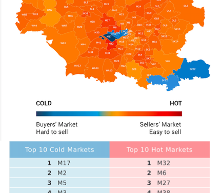 Best and Worst Postcodes to be a Home Seller in Greater Manchester
