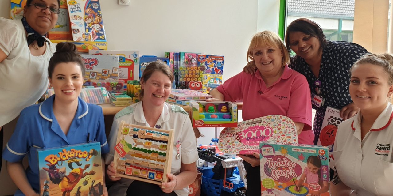 Bristol Street Motors Bolton spreads joy at children’s hospital
