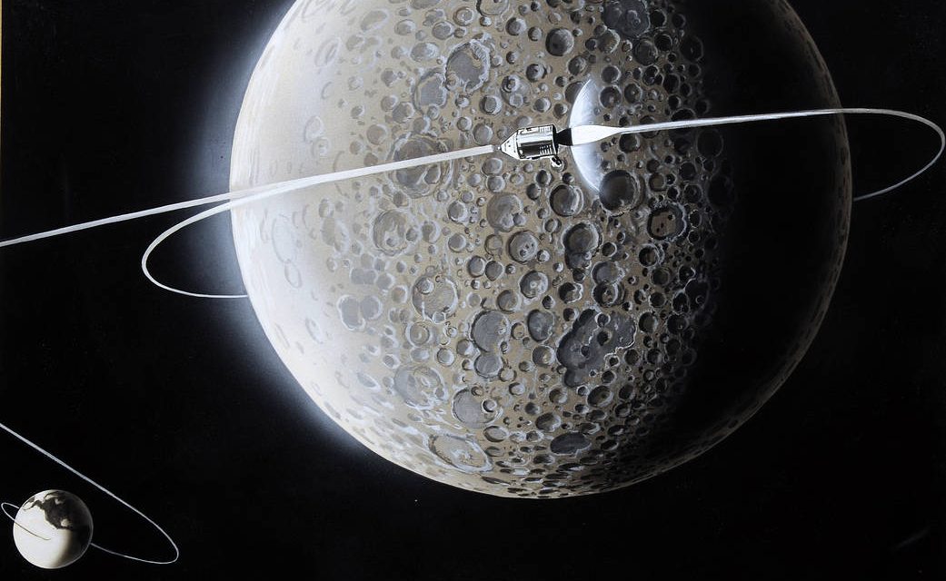 Visions of Apollo 11: Command Service Module Orbits the Moon