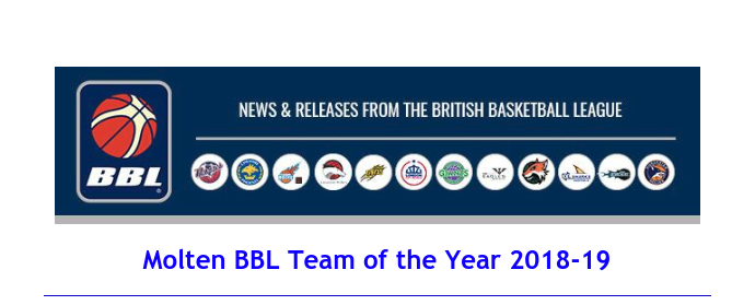 Molten BBL Team of the Year 2018-19