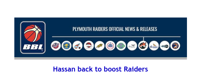 British Basketball League: Hassan back to boost Raiders
