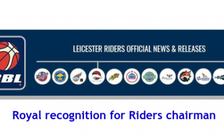 British Basketball League: Royal recognition for Riders chairman