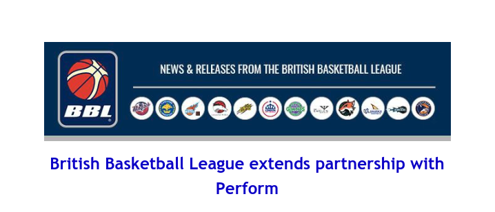 British Basketball League extends partnership with Perform
