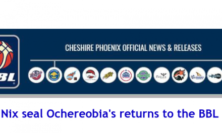 British Basketball League: Nix seal Ochereobia’s returns to the BBL