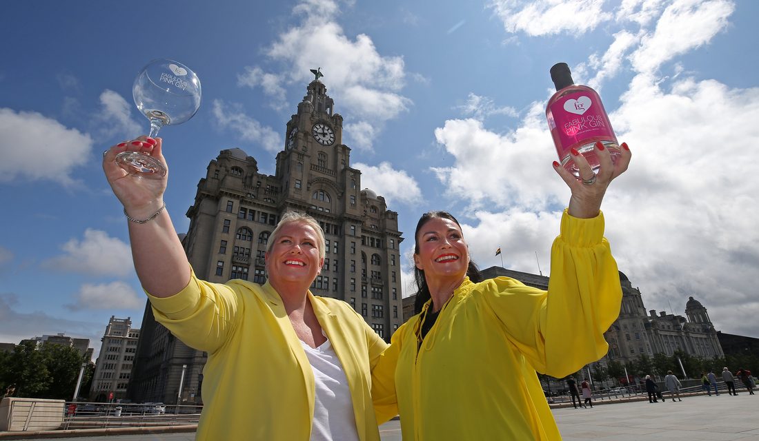 North West Duo Celebrate Summer Launch Of Fabulous Pink Gin