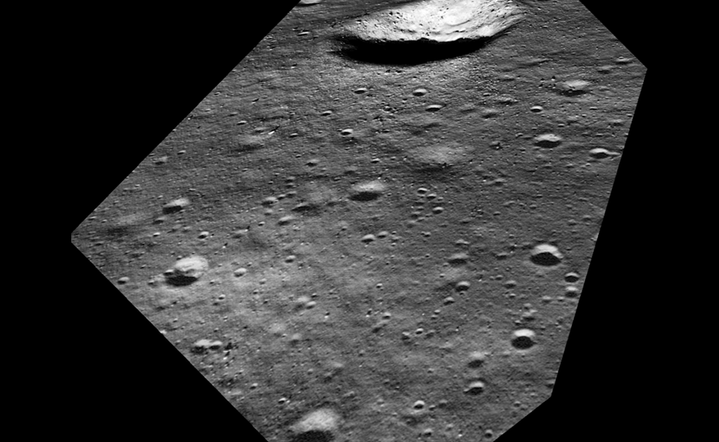 Lunar Reconnaissance Orbiter Camera Simulates View from Lunar Module