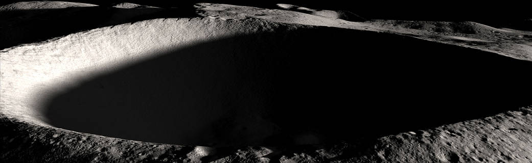 Inside Dark, Polar Moon Craters, Water Not as Invincible as Expected, Scientists Argue