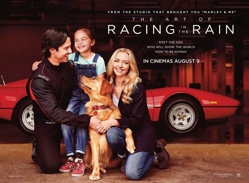 Launch Poster Released for THE ART OF RACING IN THE RAIN starring Amanda Seyfried & Milo Ventimiglia