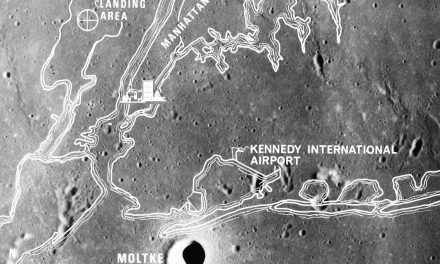 Apollo 11 and Landing Site 2 in the Sea of Tranquility