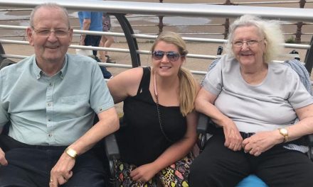 Blackpool brings back memories for Mary and Les