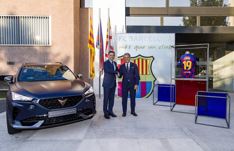 CUPRA AND FC BARCELONA JOIN FORCES IN A GLOBAL ALLIANCE