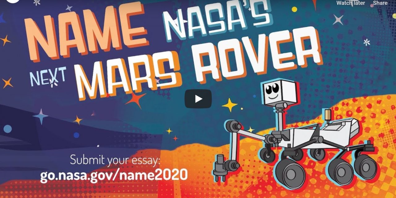 NASA Invites Students to Name Next Mars Rover