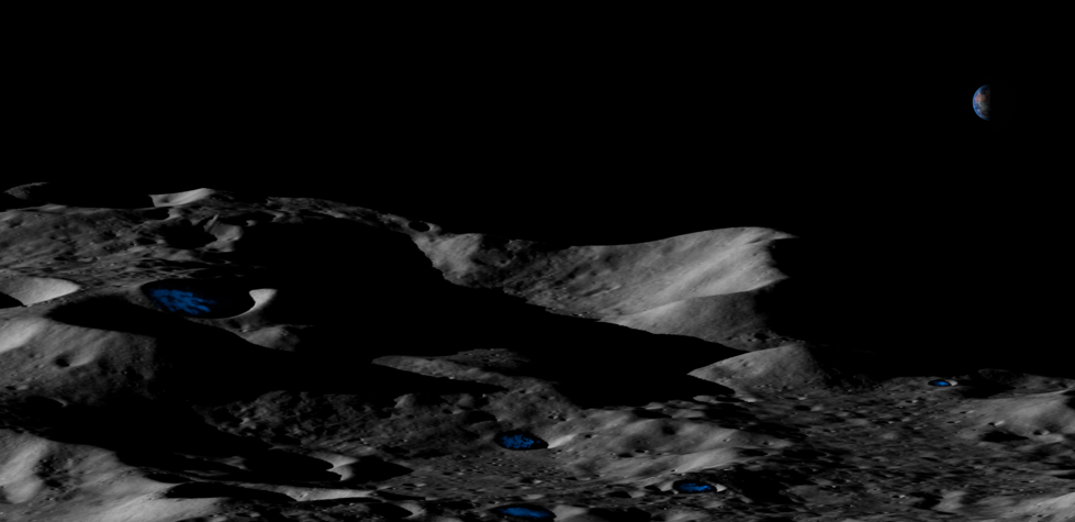The Moon and Mercury May Have Thick Ice Deposits