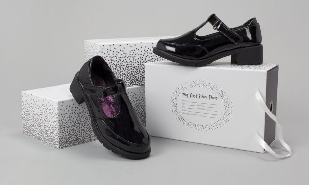 LOCAL SHOE RETAILER OFFERS SPECIAL KEEPSAKE BOX WITH FIRST PAIR OF SCHOOL SHOES
