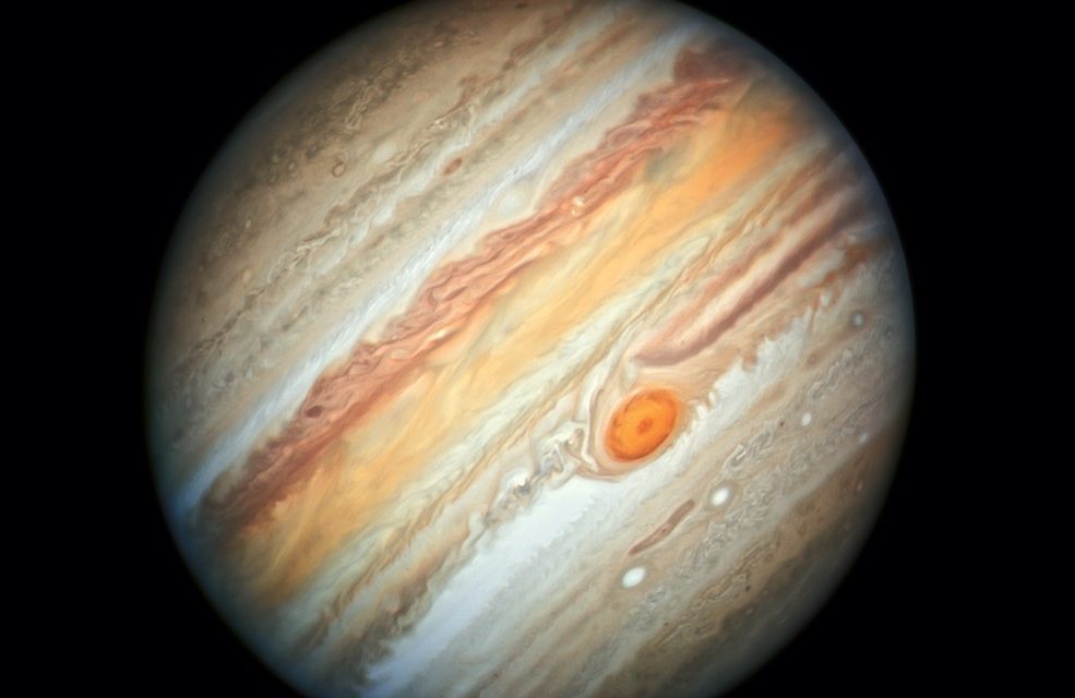 Hubble Spots Jupiter’s Great Red Spot