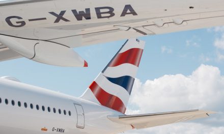 BRITISH AIRWAYS’ FIRST A350 TOUCHES DOWN AT HEATHROW