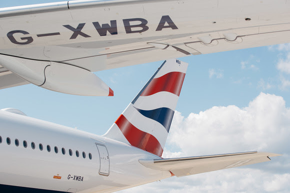 BRITISH AIRWAYS’ FIRST A350 TOUCHES DOWN AT HEATHROW