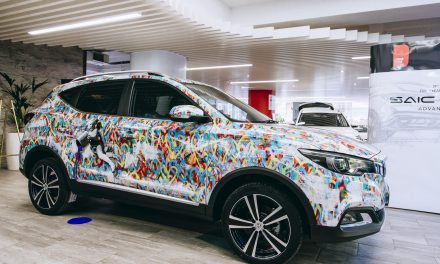 SAIC ADVANCED LONDON DESIGN STUDIO MARKS FIRST ANNIVERSARY WITH STUNNING MG ZS ART CAR
