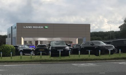 Temporary home for Farnell Land Rover Nelson during major redevelopment