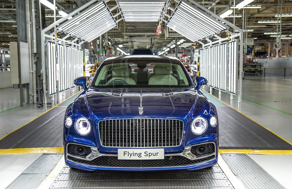 PRODUCTION OF ALL-NEW BENTLEY FLYING SPUR NOW UNDERWAY