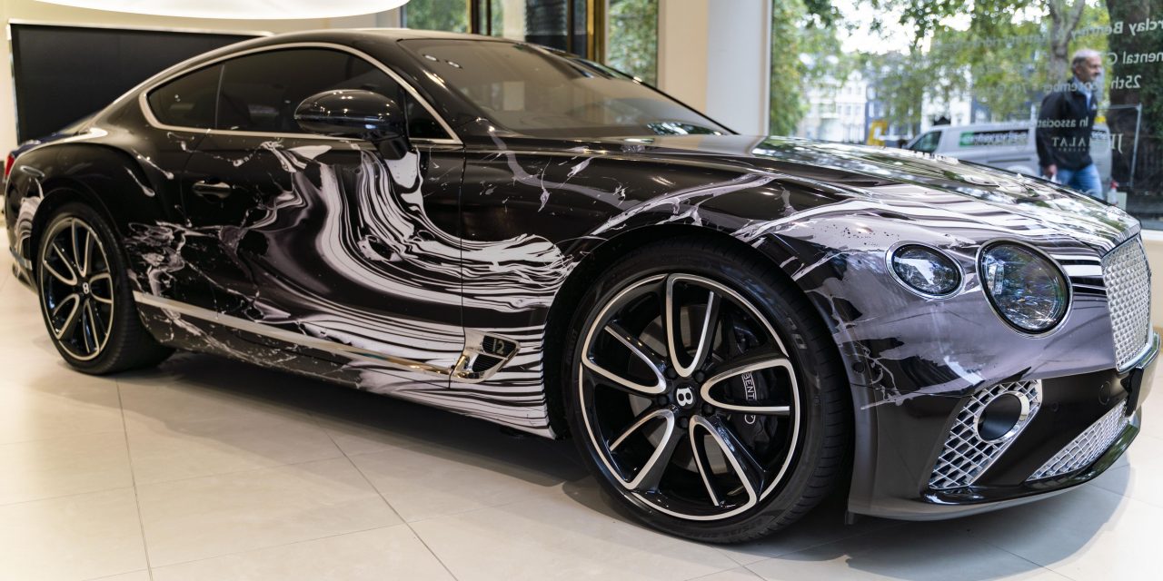 JACK BARCLAY BENTLEY, JD MALAT GALLERY AND KATRIN FRIDRIKS CREATE ONE-OF-ONE AUTOMOTIVE ARTWORK
