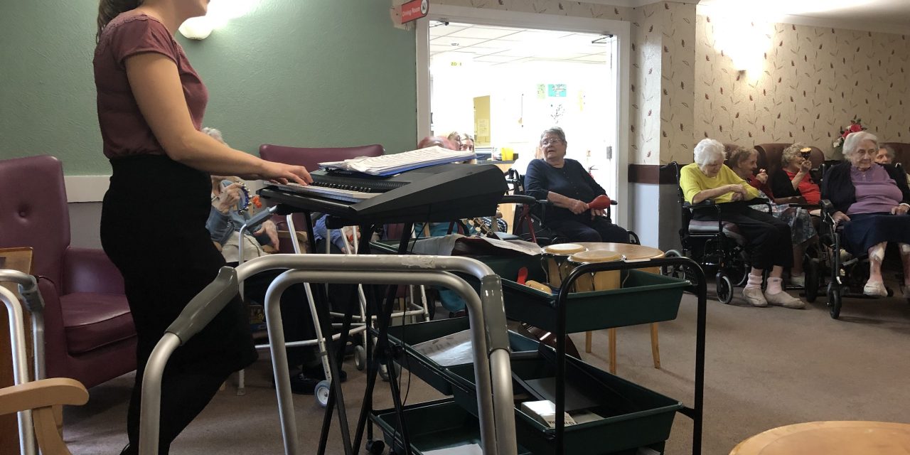 Didsbury care home celebrates musical Moments of Joy