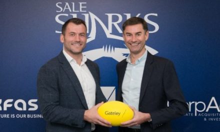 Sale Sharks rubber stamp Gateley partnership