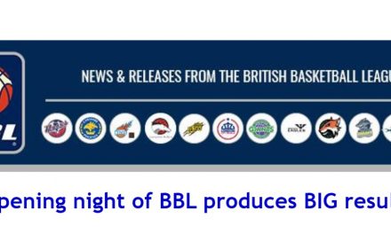 British Basketball News: Opening night of BBL produces BIG results