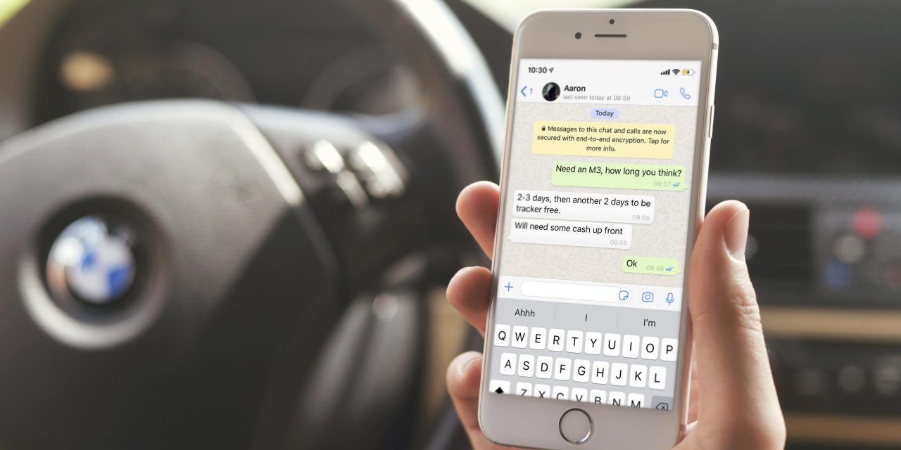 CAR THIEVES EXPLOITING WHATSAPP ARE FUELLING UK’S “CAR THEFT EPIDEMIC”