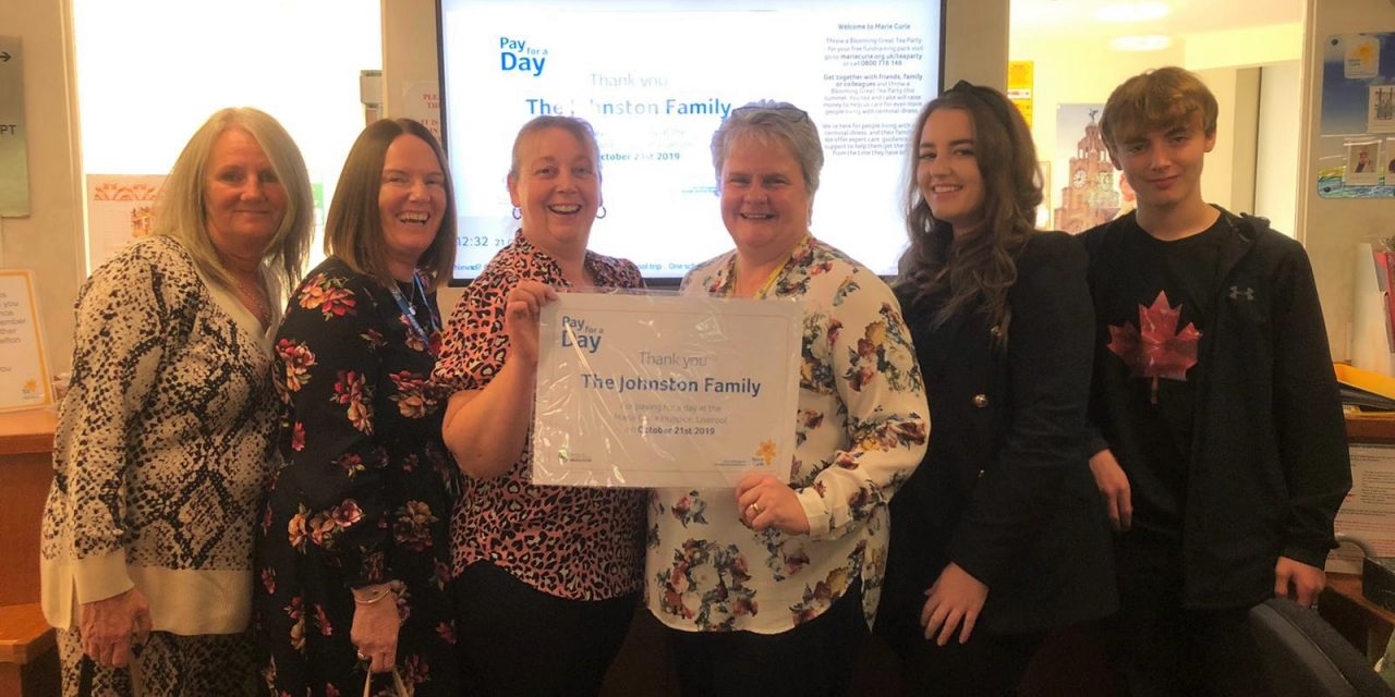 Daughter raises £7K for local hospice in memory of beloved Dad