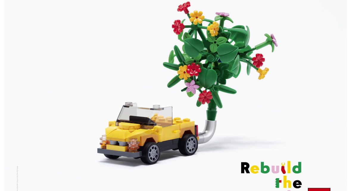 THE LEGO GROUP WITH MARK RONSON INSPIRE KIDS TO REBUILD THE WORLD