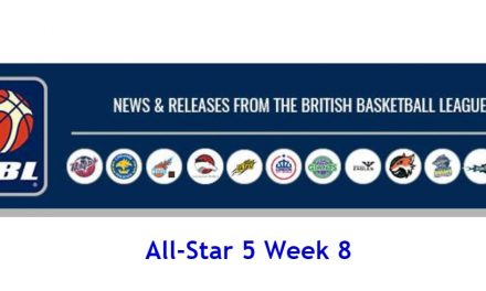 British Basketball League: All-Star 5 Week 8