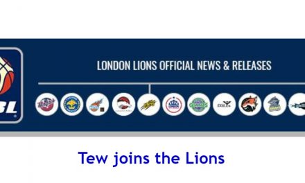 British Basketball News: Tew joins the Lions