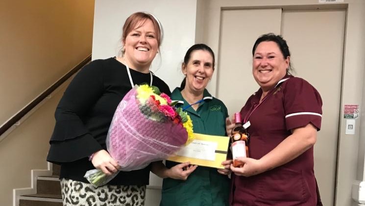 Dawn awarded for 25 years’ service to elderly