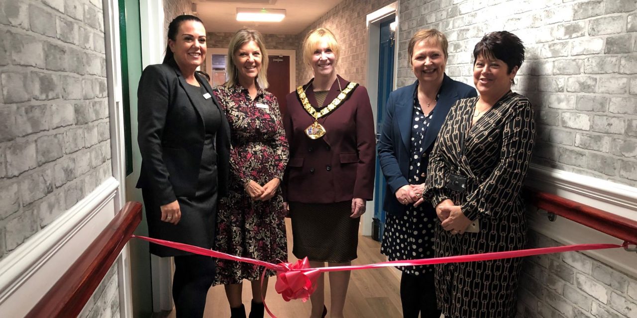 Mayor cuts ribbon on revamped dementia care facility