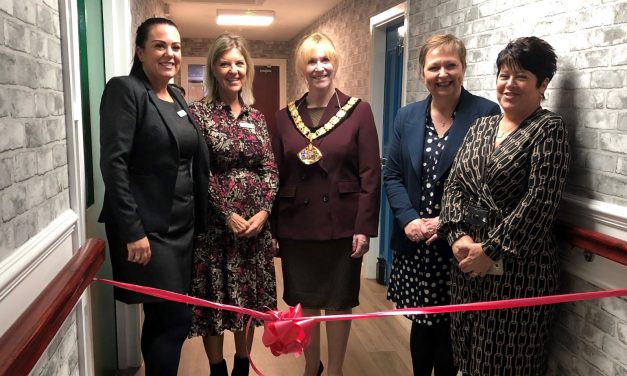 Mayor cuts ribbon on revamped dementia care facility