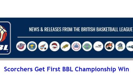 British Basketball News: Scorchers Get First BBL Championship Win
