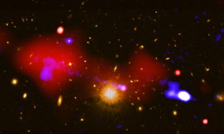 Black Hole or Newborn Stars