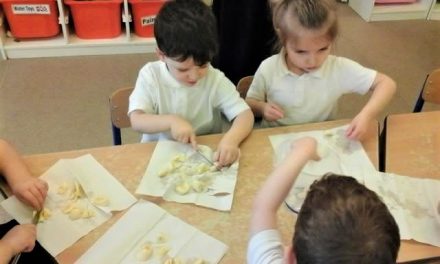 PRE-SCHOOLERS COOK UP A STORM AT LIVERPOOL NURSERY